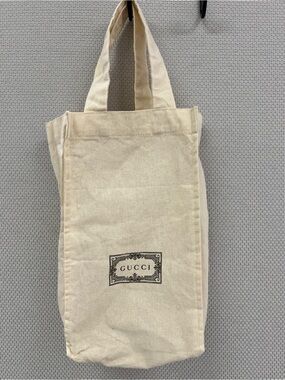 Gucci Cotton Fabric Shopping Reusable Dust Bag 11x6